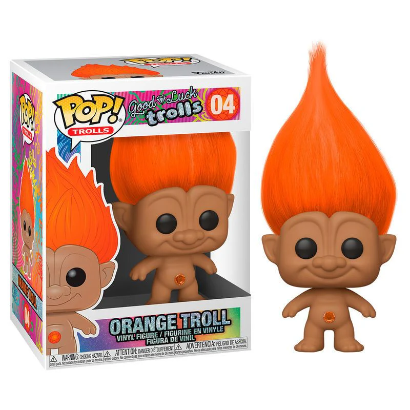 Funko Pop! Trolls #04: Orange Troll - Imagen 2