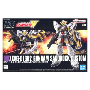 Bandai Hobby - 1/144 HG After Colony Gundam Wing - XXXG-01SR2 Gundam Sandrock Custom Model Kit