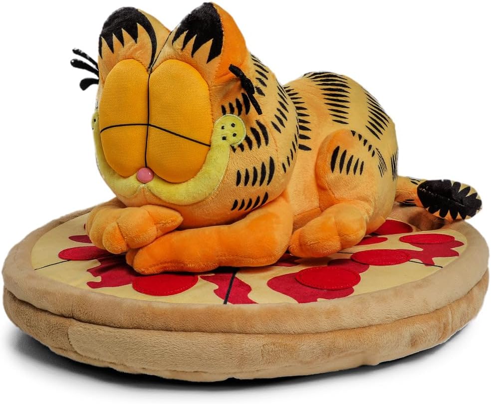 Kidrobot Garfield Pizza Nap Time 16Inch Plush Set - Imagen 3