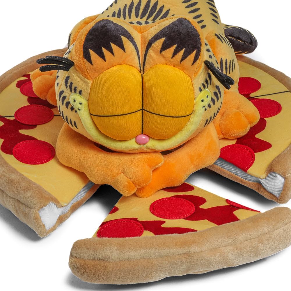 Kidrobot Garfield Pizza Nap Time 16Inch Plush Set - Imagen 7