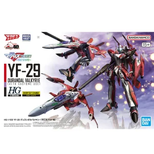 Bandai Hobby - 1/100 HG Macross Frontier - YF-29 Durandal Valkyrie (Alto Saotome Use) Model Kit