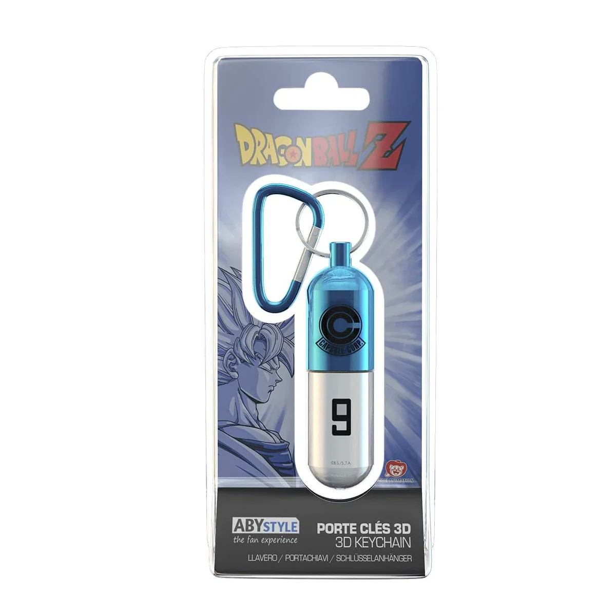 Dragon Ball Z - Capsule Corp. 3D Keychain - Imagen 2