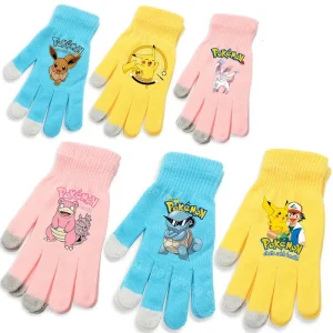 Guantes coloridos de Pokémon para adultos