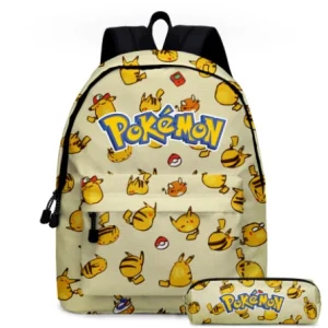 Mochila de Pokemon en aspecto de cómic / dibujos animados con diferentes motivos