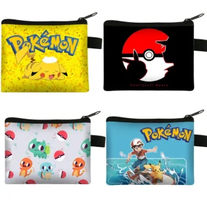 Cartera pequeña - Cartera Pokémon - ideal para niños - muchos motivos